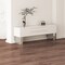 Natural Wood Grain Interlocking Vinyl Floor Tiles Snap-Together 10 Pack